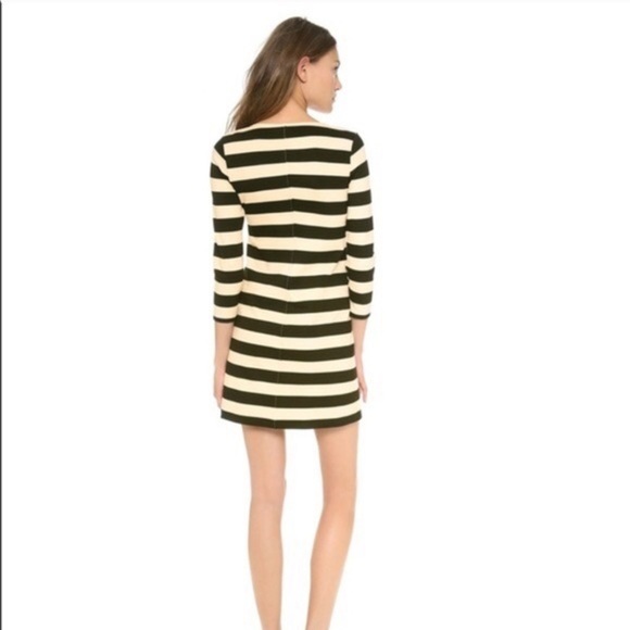 THEORY Striped Onita Dress Size Medium - Picture 2 of 16